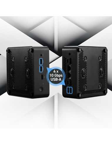 Msi Cubi Nuc 1Mg-014Beu Mini Pc Czarny 100U Intel Soc
