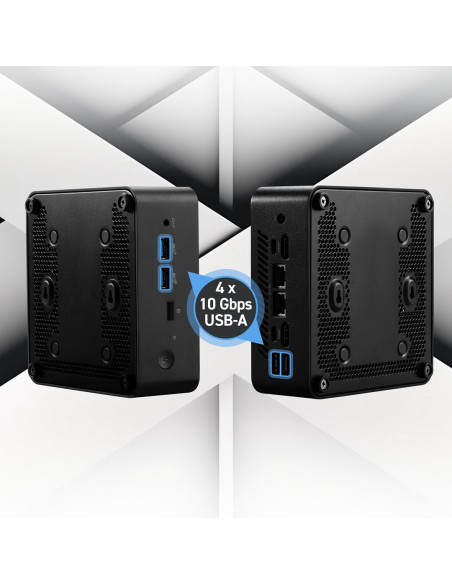 Msi Cubi Nuc 1Mg-014Beu Mini Pc Czarny 100U Intel Soc