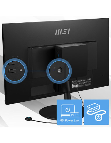 Msi Cubi Nuc 1Mg-014Beu Mini Pc Czarny 100U Intel Soc