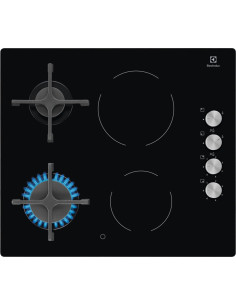 Electrolux Ege6172Nok Czarny Wbudowany 60 Cm Kombi 4 Stref(Y)