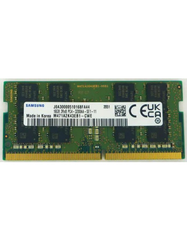 Samsung M471A2K43Eb1-Cwe Moduł Pamięci 16 Gb 1 X 16 Gb Ddr4 3200 Mhz