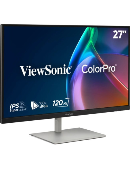 Viewsonic Vp Series Vp2766-2K Monitor Komputerowy 68,6 Cm (27") 2560 X 1440 Px Quad Hd Led Srebrny, Czarny