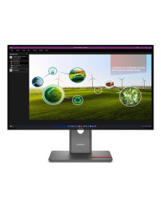 Lenovo Thinkvision P27Q-40 27"Qhd 120Hz 350Nits Ag Usb Hdmi Dp Eclipse Black