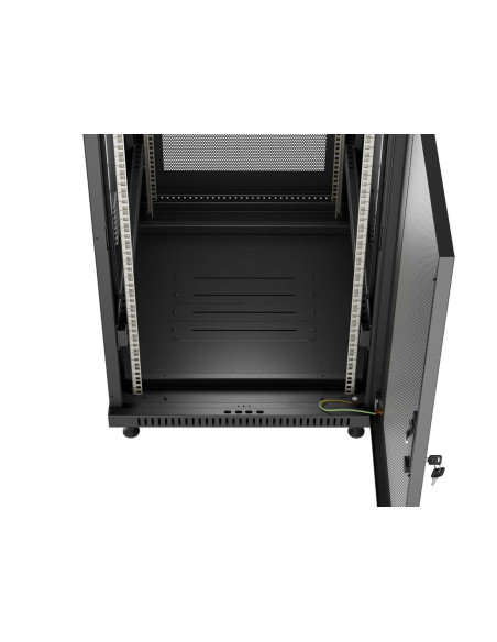 Lanberg Szafa Stojąca 19" 18U 600X800 Czarna