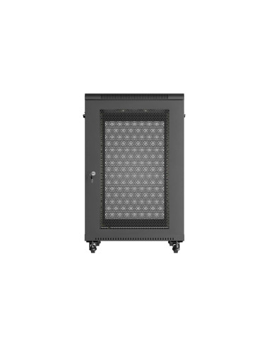 Lanberg Szafa Stojąca 19" 18U 600X800 Czarna