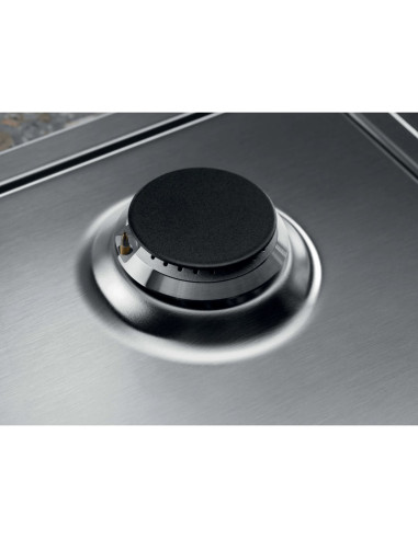 Electrolux Kgs64362Xx Stal Nierdzewna Wbudowany 60 Cm Gaz 4 Stref(Y)