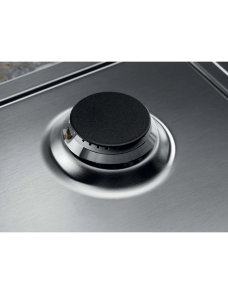 Electrolux Kgs64362Xx Stal Nierdzewna Wbudowany 60 Cm Gaz 4 Stref(Y)