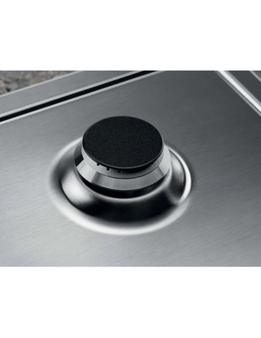 Electrolux Kgs64362Xx Stal Nierdzewna Wbudowany 60 Cm Gaz 4 Stref(Y)