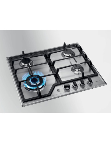Electrolux Kgs64362Xx Stal Nierdzewna Wbudowany 60 Cm Gaz 4 Stref(Y)