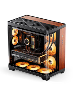 Jonsbo Tk-4 Wood Tower Czarny, Drewno