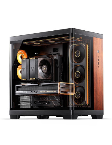 Jonsbo Tk-4 Wood Tower Czarny, Drewno