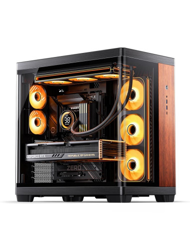 Jonsbo Tk-4 Wood Tower Czarny, Drewno