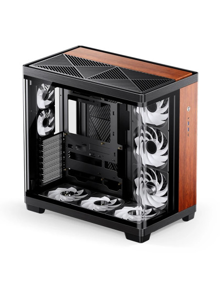 Jonsbo Tk-4 Wood Tower Czarny, Drewno