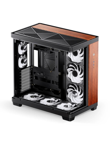 Jonsbo Tk-4 Wood Tower Czarny, Drewno