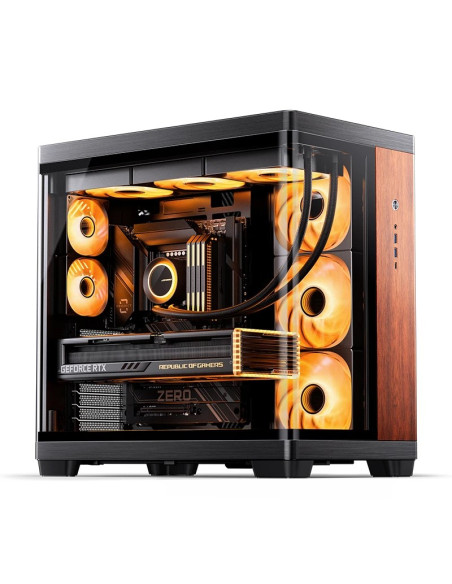 Jonsbo Tk-4 Wood Tower Czarny, Drewno