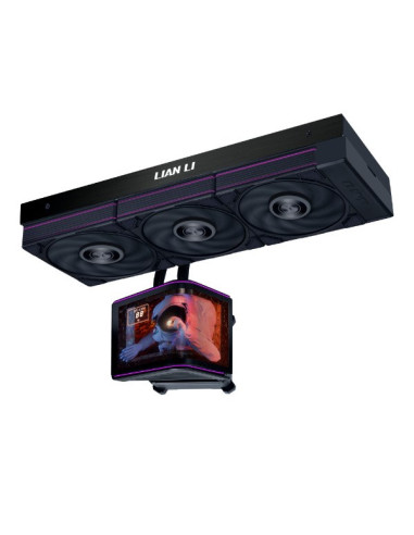 Lian Li Hydroshift Ii Oled Curved 360P28 Procesor Chłodnica Cieczy All-In-One 12 Cm Czarny 1 Szt.