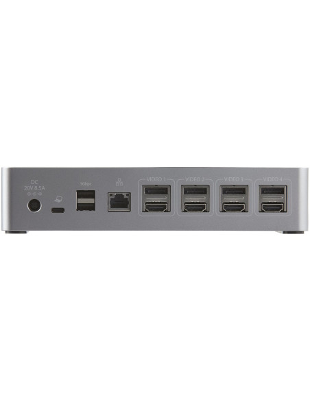 Startech.com Dk31C4Dppdue Stacja Dokująca Przewodowa Usb 3.2 Gen 2 (3.1 Gen 2) Type-C Czarny, Szary
