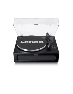 Lenco Ls-430Bk Obrotowy Talerz Gramofonu Gramofon Z Napędem Pasowym Czarny