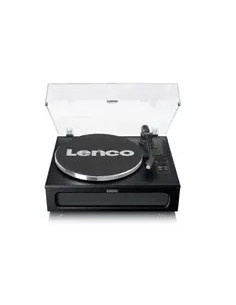 Lenco Ls-430Bk Obrotowy Talerz Gramofonu Gramofon Z Napędem Pasowym Czarny 2