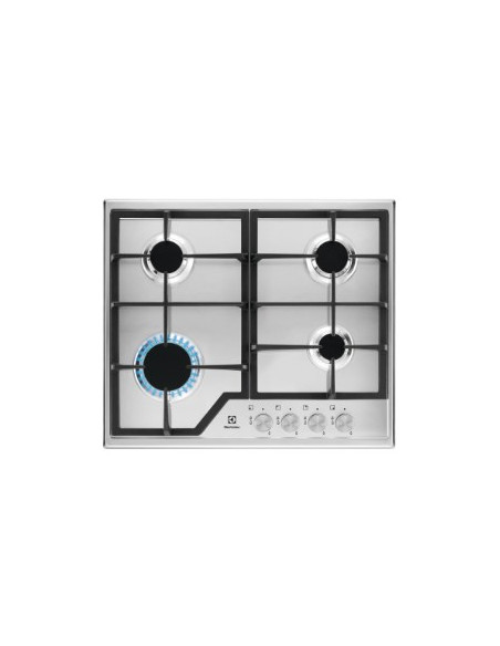Electrolux Kgs6426Sx Stal Nierdzewna Wbudowany 59 Cm Gaz 4 Stref(Y)