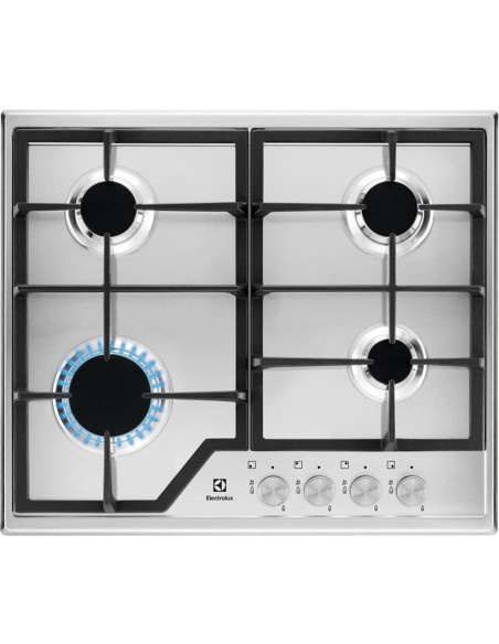 Electrolux Kgs6426Sx Stal Nierdzewna Wbudowany 59 Cm Gaz 4 Stref(Y)