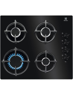 Electrolux Kgg6407K Czarny Wbudowany 60 Cm Gaz 4 Stref(Y)