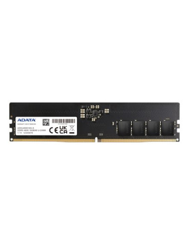 Adata Premier Moduł Pamięci 16 Gb 1 X 16 Gb Ddr5 288-Pin Dimm Korekcja Ecc