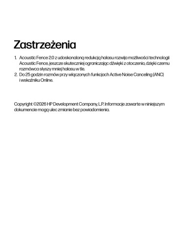 Hp Poly Stereofoniczny Zestaw Słuchawkowy Bluetooth Focus 625