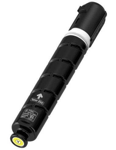 Canon 034 Kaseta Z Tonerem 1 Szt. Oryginalny Żółty