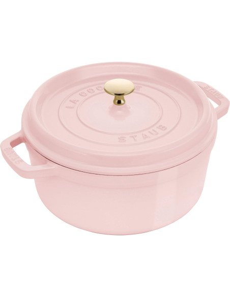 Staub La Cocotte Garnek Żeliwny Okrągły 3.8 Ltr, Różowy