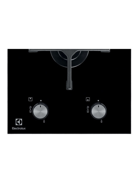 Electrolux Egc3322Nvk Płyta Kuchenna Czarny Wbudowany Gaz 2 Stref(Y)