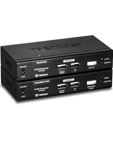 Zestaw Rozszerzeń Trendnet Kvm Usb Zwiększony Zasięg Do 100 M