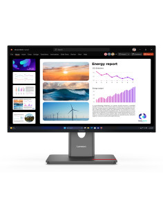Lenovo Thinkvision P24Q-40 23.8"Qhd 120Hz 300Nits Ag Usb Hdmi Dp Raven Black