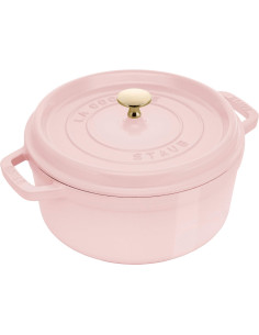 Staub La Cocotte Garnek Żeliwny Okrągły 2.6 Ltr, Różowy