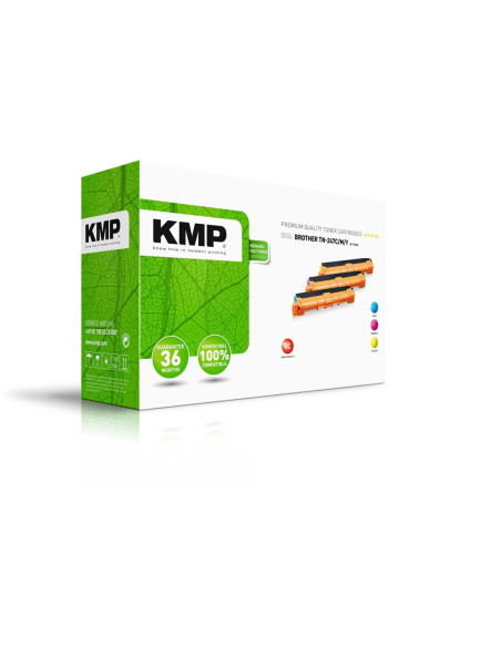 Kmp B-T125X Kaseta Z Tonerem 3 Szt. Zamiennik Cyjan, Purpurowy, Żółty