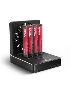 Axagon Adsa-M2C44 Stacja Dokująca Do Dysków Twardych Usb 4 Type-C Czarny