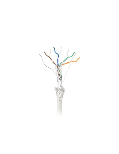 Kabel Lan Sftp Kat.5E 305M Drut Cu Lszh Szary Cpr + Fluke Passed Lanberg