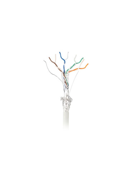 Kabel Lan Sftp Kat.5E 305M Drut Cu Lszh Szary Cpr + Fluke Passed Lanberg