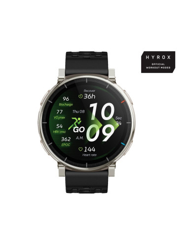 Amazfit Active 3 3,35 Cm (1.32") Amoled Cyfrowy 466 X 466 Px Ekran Dotykowy Złoto Gps