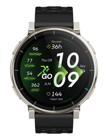 Amazfit Active 3 3,35 Cm (1.32") Amoled Cyfrowy 466 X 466 Px Ekran Dotykowy Złoto Gps
