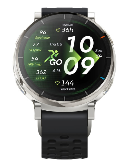 Amazfit Active 3 3,35 Cm (1.32") Amoled Cyfrowy 466 X 466 Px Ekran Dotykowy Złoto Gps