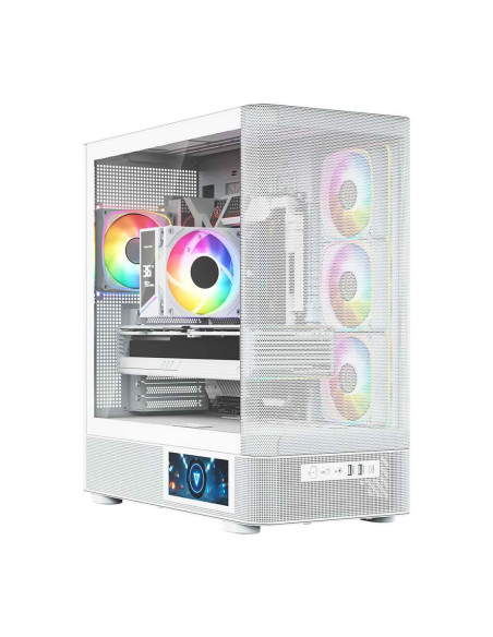 Modecom Obudowa Volcano Aq400 Argb Midi Biała