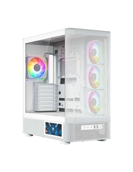 Modecom Obudowa Volcano Aq400 Argb Midi Biała