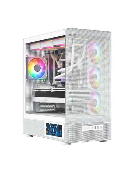 Modecom Obudowa Volcano Aq400 Argb Midi Biała