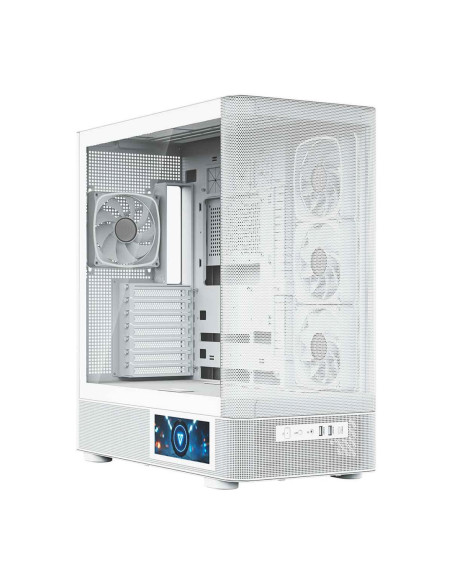 Modecom Obudowa Volcano Aq400 Argb Midi Biała