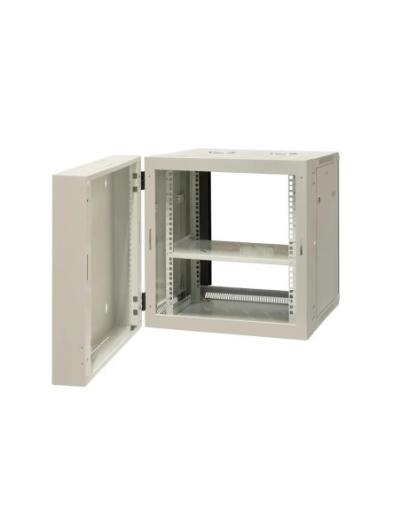 Emiternet Szafa Wisząca Dzielona 19" 12U, Drzwi Blacha/Szkło, 600×550×635Mm Szer./Gł./Wys.