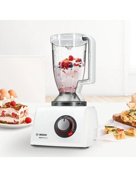Robot Kuchenny Bosch Food Processor Multitalent 8 Mc812W501 White, 1000 W, Number Of Speeds 2, 3.9 L, Blender