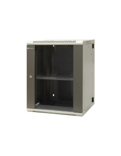 Emiternet Szafa Wisząca Dzielona 19" 15U, Drzwi Blacha/Szkło, 600×550×770Mm Szer./Gł./Wys.