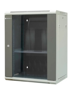Emiternet Szafa Wiszaca Niedzielona 19" 15U, Drzwi Blacha/Szkło,  600×450×770Mm Szer./Gł./Wys.