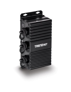 Trendnet 2-Portowy Przemysłowy Zewnętrzny Przedłużacz Gbit Upoe 100M 2